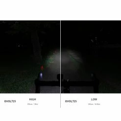 Cateye Set éclairages à Batterie Éclairage Avant Gvolt 25 + Éclairage Arrière Micro G USB -Pneus et chambres à air Soldes F9292099920F8A38EDF2C022B5EDA13D